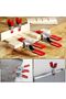 2inch 12PCS 12PCS 2/4/6 Inch Metal Spring Clamps with Red Rubber Tip Sleeve Heavy Duty Spring Clamps - 2