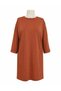 Women's Lycra Solid Color Short Sleeve Comfortable Cut over Size Tunic Combed Cotton for Middle Age and Above