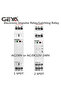 GRM8-01 AC230V GEYA GRM8 مرحل إلكتروني ذو تثبيت ذاتي للتركيب على سكة DIN، مرحل ذاكرة، مرحل نبضي SPDT 16A Step - 4
