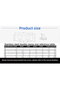 M3-10pcs 10Pcs M2-M8 Steel Wire Cable Clamp 304 Stainless Steel Double Post Bolt Clip Wire Rope Cabl - 6