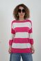 Thick Striped Knitwear Sweater - 4