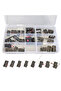 40 قطعة/صندوق مفتاح حد صغير جداً - NO NC SPDT 2P/3P أطراف توصيل 5A 125V/250V ذراع قوس دوار سريع التركيب - 8
