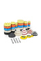 76pcs Polishing Pag with 1/2/3-Inch Grinding & Polishing Pads - for Dremel Rotary (Air-) - Compat...