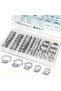 40pcs 40pcs Hose Clamp Set, 1/4" - 1-1/8" (6-29mm), 304 Stainless Steel Worm Gear Hose Clamps, For P