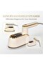 Portable Clothes Steamer 140x80mm Ceramic Glaze Panel Iron 120ml Water Tank 1100W & 15s Fast Heat Up - 3