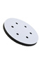 6 Inch 150mm 6-Hole Soft Interface Pad Hook And Loop Sanding Disc Buffer Sponge Interface Cushion... - 5
