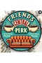 Round 20X20CM 1pc Friends Central Perk Retro Metal Wall Art - Waterproof Rustproof Easy-Hang Decor f - 7