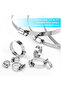 40pcs 40pcs Hose Clamp Set, 1/4" - 1-1/8" (6-29mm), 304 Stainless Steel Worm Gear Hose Clamps, For P - 3
