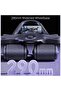 Automatic Rebound Ab Roller with Timer, 4-Wheel Core Trainer with Elbow Support & Mobile Holder - 5
