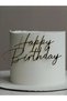 3pcs Gold 3pcs Golden Happy Birthday Acrylic Cake Toppers Golden Birthday Cake Topper for Birthday P - 4