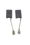 2pcs 6*16*22mm Carbon Brush For Cutting Machine GCO2000 TCO2000 GWS20-180 Power Tool Accessories ... - 2