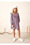 100% Cotton Long Sleeve Plaid Spring Girls Dress