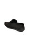Black Nubuck Genuine Leather Men's Casual Shoes 90305 m - 4