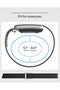 WBF3 WHOOP 5.0 band (compatible with Whoop 5 One), Breathable Nylon Replacement Strap Wristband with Secure Fit for Fitness & Training - Black - 5