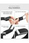 WBF3 WHOOP 5.0 band (compatible with Whoop 5 One), Breathable Nylon Replacement Strap Wristband with Secure Fit for Fitness & Training - Black - 4