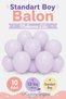 10 Pieces 12 Inch Medium Size Macaron Lilac Color Balloon Set |   Decor Balloon