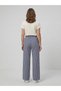 Women's Baggy Lycra Striped Sweatpants - 4