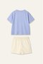 Boys Fish Print T-Shirt and Shorts Cotton Summer Set - 3