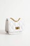 Small Size Women's Shoulder Strap Bag with Embroidery Detail (Length 11 Width 13) - 4