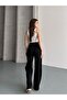 Women's Elastic Waist Glittery Wide Leg Sweatpants with Pockets 3054 - 5