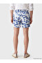 Swim Shorts - Dark blue - Patterned - 3