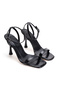 Women's Square Toe Single Strap Thin Heeled Shoes