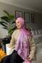 Alina Vual Silk Shawl-Pink - 2