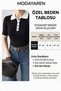 Women's Slimfit Ultra Stretchy Ribbed Polo Collar T-Shirt with Ruffle Detail - 6