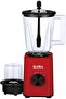 2 in 1 Cherry Red Sports Blender Grinder Chopper Juicer Machine