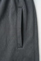 Men's Smoked Zippered Sports Shorts Breathable Stretchy Fabric with Back Hem Detail - 3