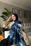 Batik Aura Shawl - Navy Blue - 4