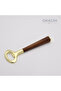 Acacia Handle Premium Bottle Opener – Metal Body Ergonomic Beverage Opener - 2