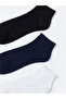 Nevavm Ribbed Men's Bootie Socks, 5-Pack - 2