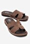 Brio Mink Suede Genuine Leather Women's Slippers