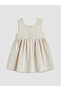 Trendlucky with Difference Square Collar Striped Embroidery Baby Girl Dress - 4