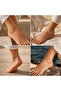 Elegant Beaded & Dangle Plate Detailed Double Row Anklet