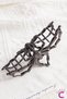 Gothic Style Black Spider Style Metal Women's Latch Buckle 10.5cm - Antique Fashion Latch Hair Bun Clip - 4