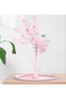 Led Lighted Makeup Mirror with Stand Organizer – Touch Light – Pink - 5