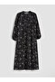 Trendlucky Dress with a Collar Pattern and a Difference in Color - 5