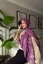 Batik Aura Shawl -Purple - 5