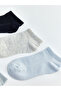 Nevavm Patterned Women's Booties Socks with Difference in Color, Pack of 5 - 2