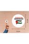 English Boycott Sticker Boycotting Round Matte Sticker 4 cm (45 Pieces)