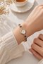 Stars Women's Watch Steel Gold Color Purple Starry Band White Dial Elegant Stylish Old Money Luxury Women's Wristwatch 2026 - 4