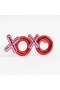 ®   Red Color Xoxo Written Party Glasses 17X7 cm - 2