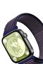 Huawei Fit 4 Mesh Hook and Loop Strap - Blue-White - 2