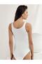6-Pack Wide Strap Snap-On Bodysuit Mb880 - 2
