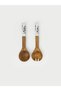 Wooden Serving Utensil Set of 2 (S6) - 2