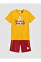 Galatasaray Printed Boys' Shorts Pajama Set (S6)