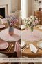 60 cm Pink Runner, Stylish with French Guipure Detail - 2