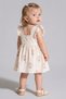 100% Cotton Linen Girls' Lined Dress Summer Holiday Comfortable Stylish Daily Use Floral Patterned Girls' Dress - 2